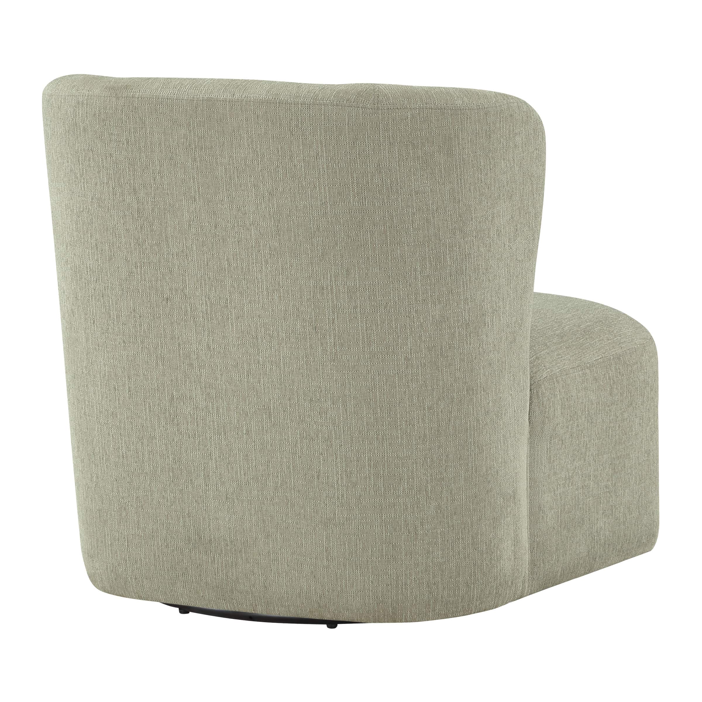 Alt View 12. OSP Home Furnishings - Lucia Swivel Chair - Fog.