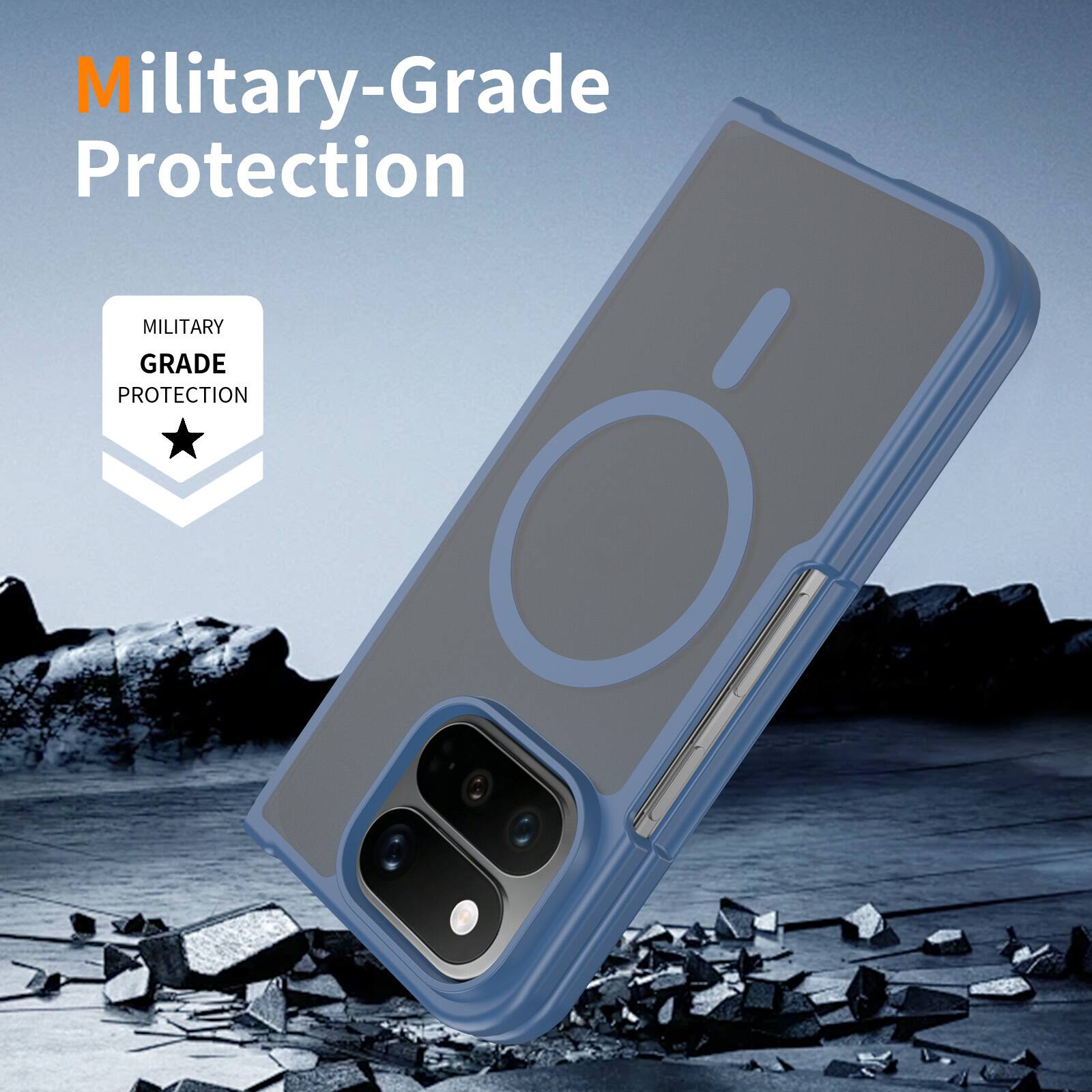 Military-Grade Protection  
MILITARY GRADE PROTECTION