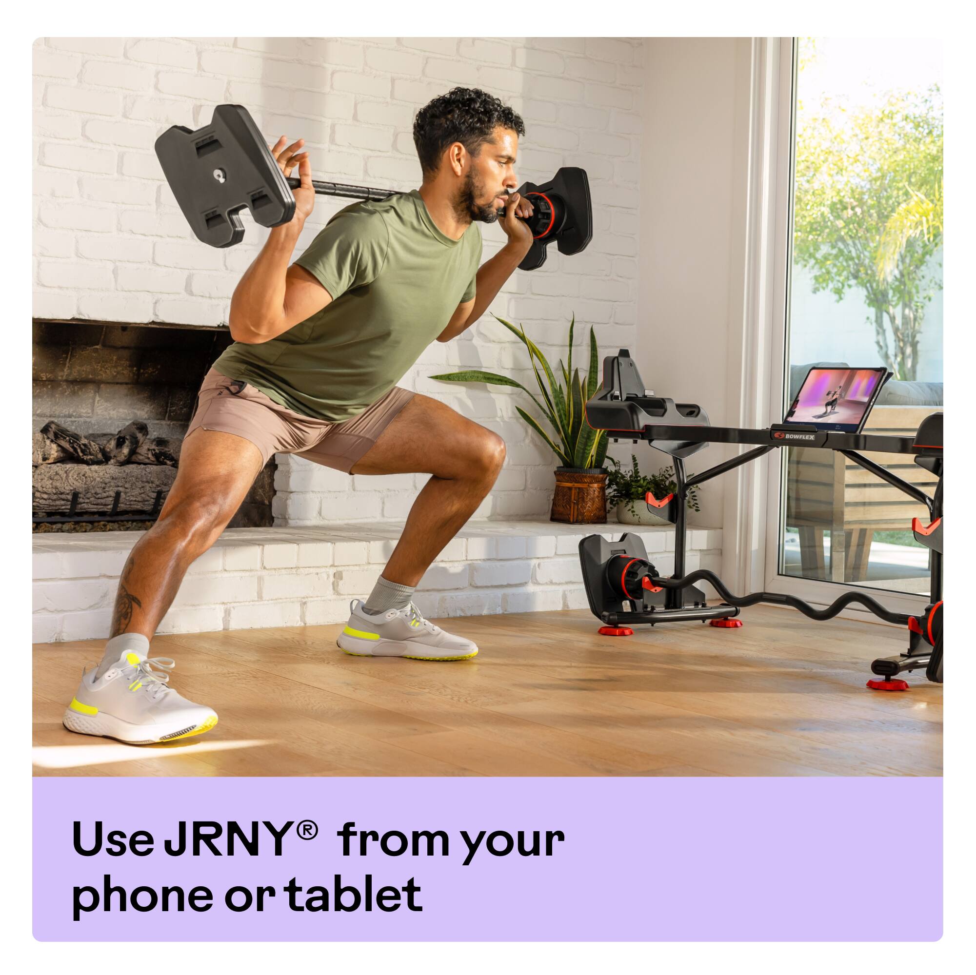 Use JRNY® from your phone or tablet