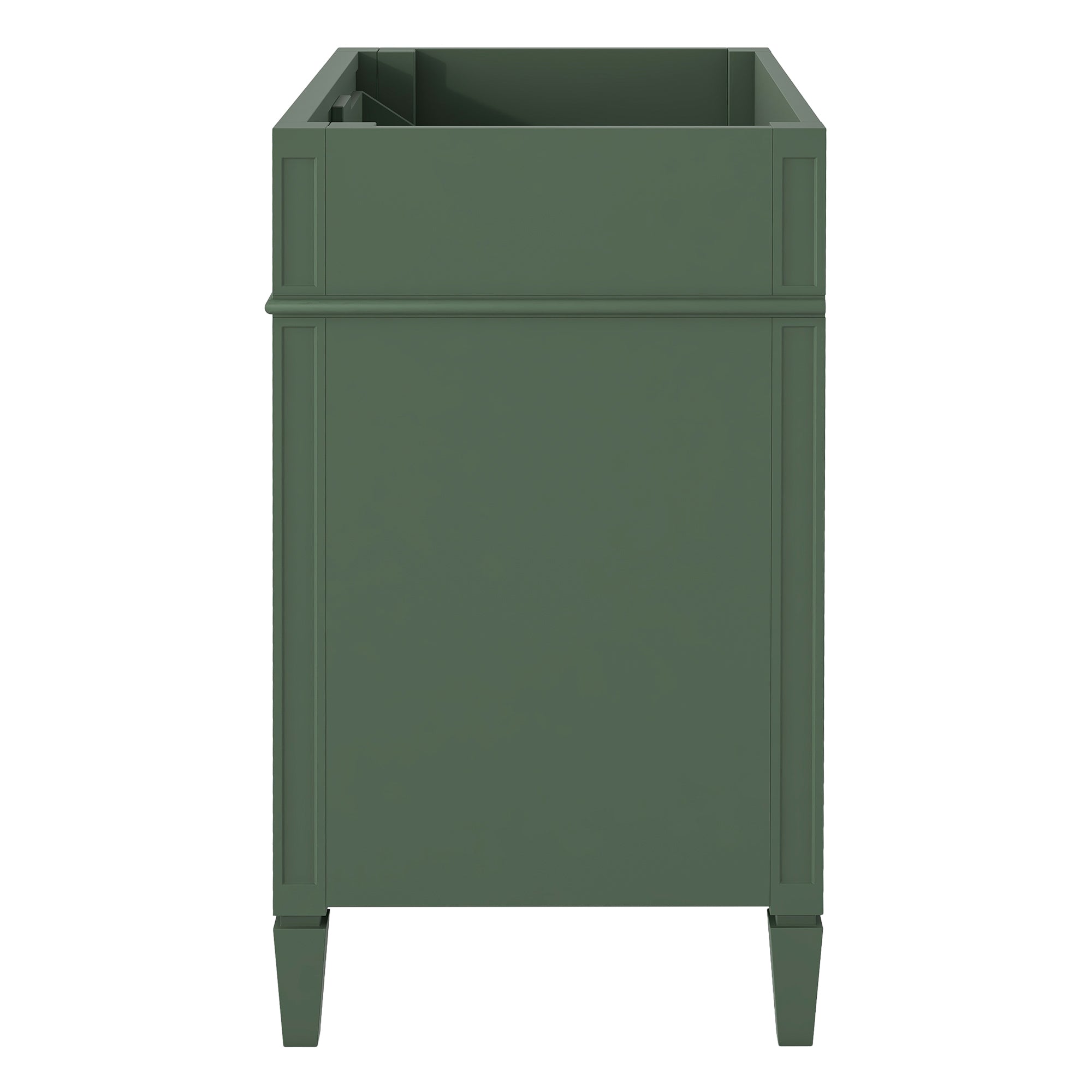 Alt View 8. Boyel Living - 30 Inch Bathroom Vanity Cabinet Only No Sink Green 2 Drawers and Tip Out DrawerGreen - Green.