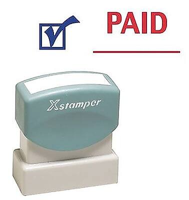 PAID

Xstamper