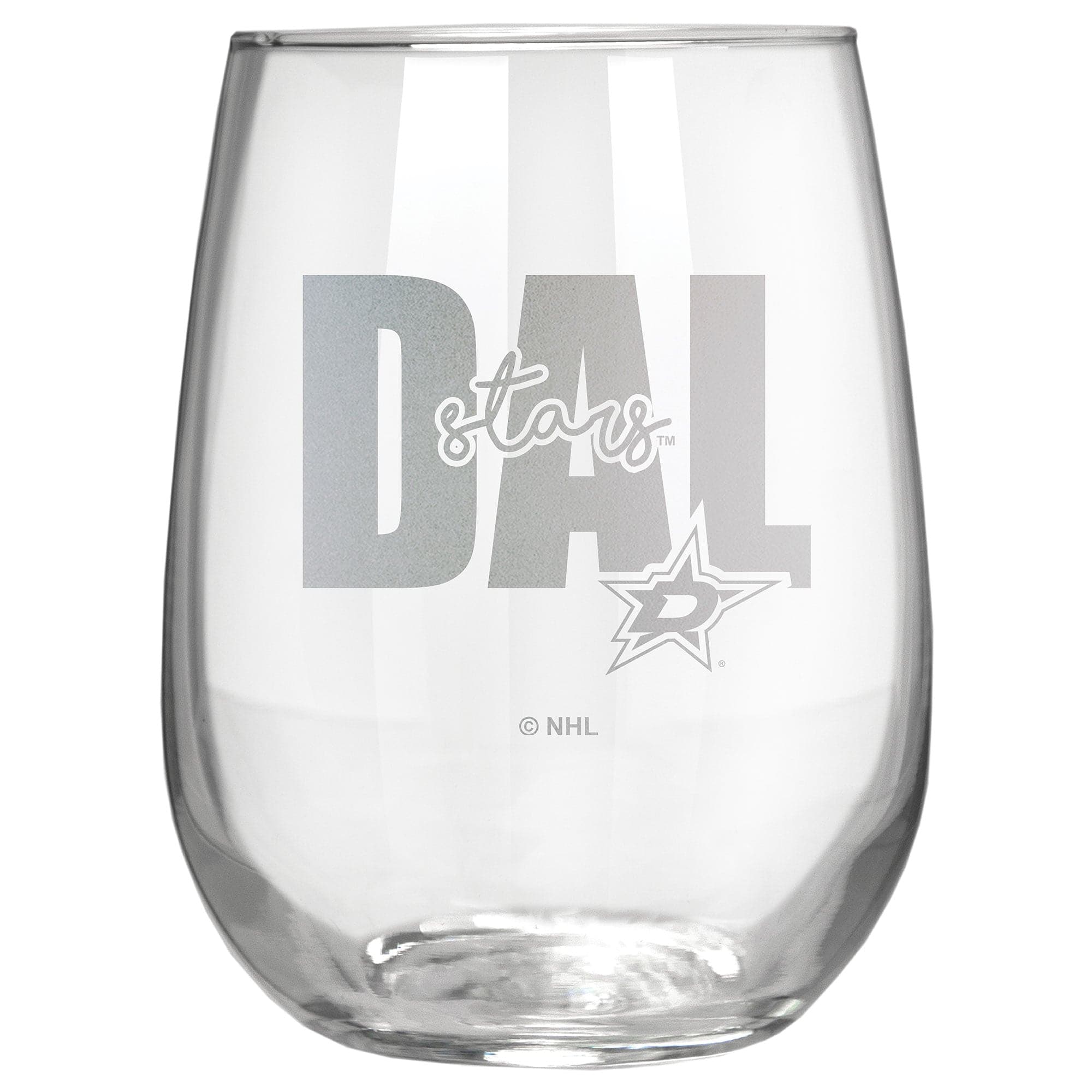 Great American Products - Dallas Stars Etched 17oz. City Stemless Wine Glass - Multicolor price history on PriceWatchPro