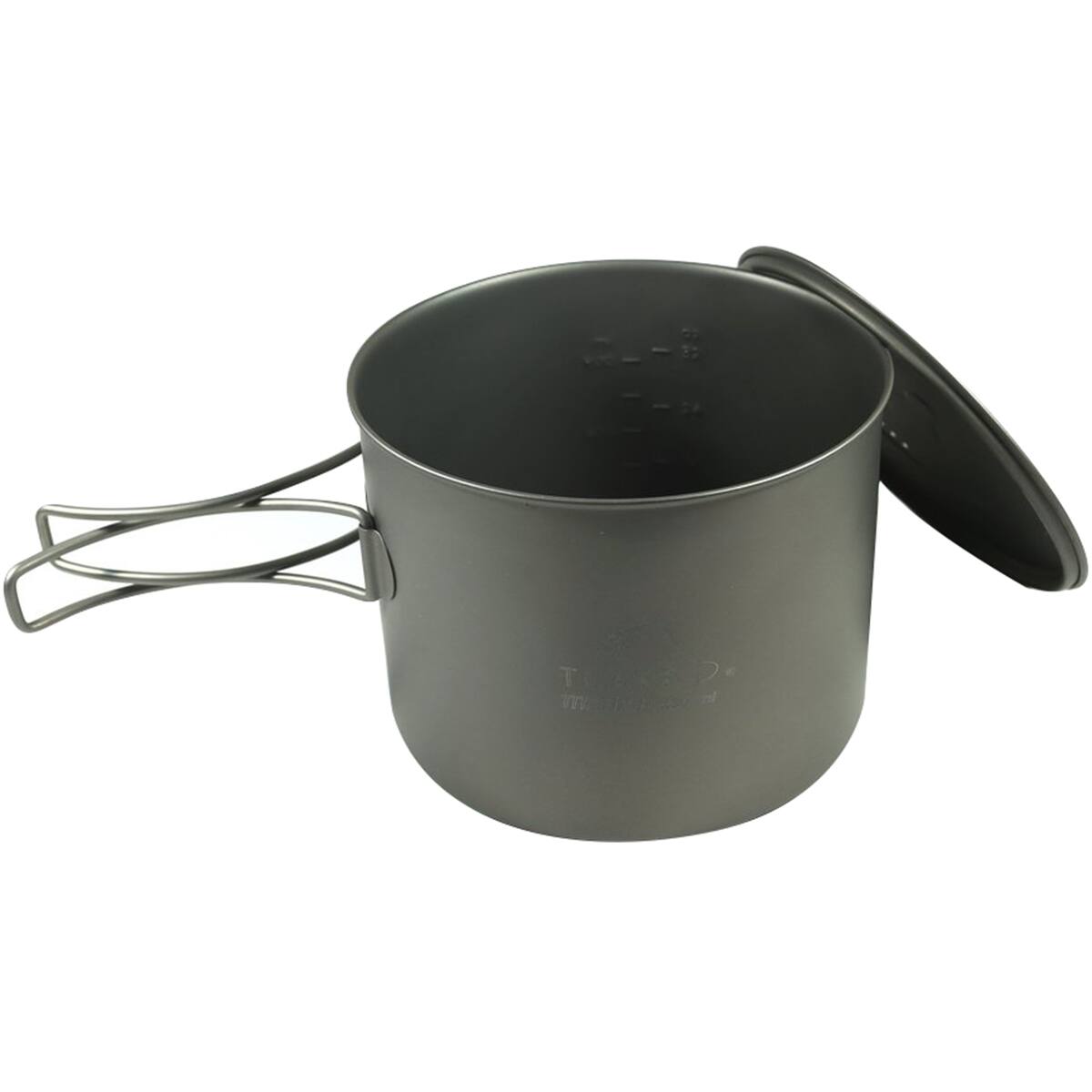 Alt View 1. TOAKS - TOAKS Titanium 1300ml Outdoor Camping Cook Pot POT-1300 - Silver.