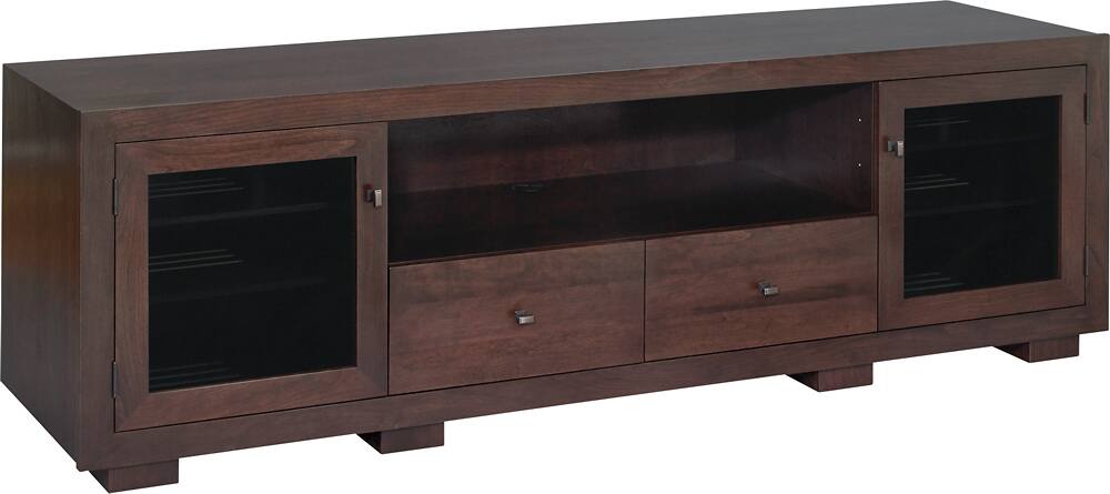 Angle. Standout Designs - Haven EX Solid Wood TV Stand for Most Flat-Panel TVs Up to 90" - Espresso.