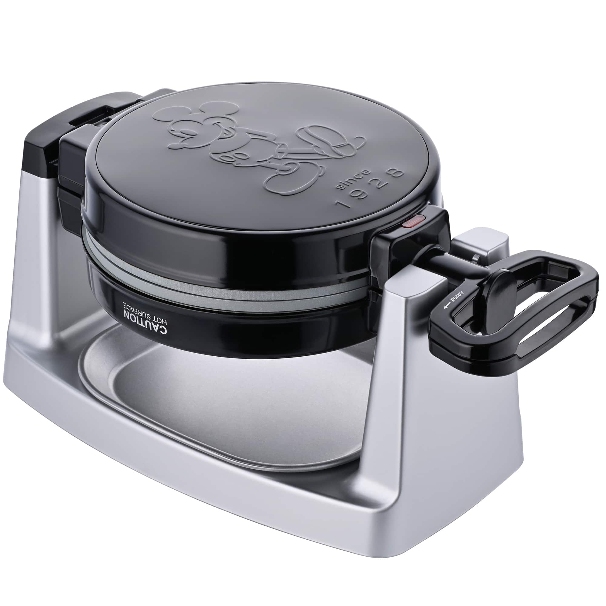 Disney - Mickey Mouse Waffle and Donut Maker - Silver