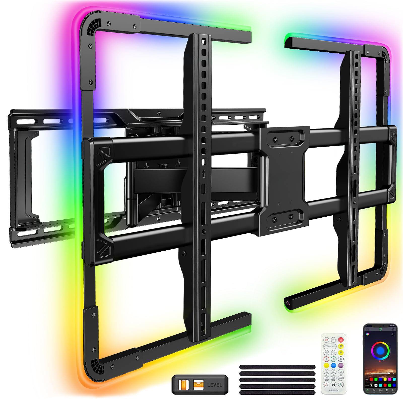 TV Mount with LED Backlight