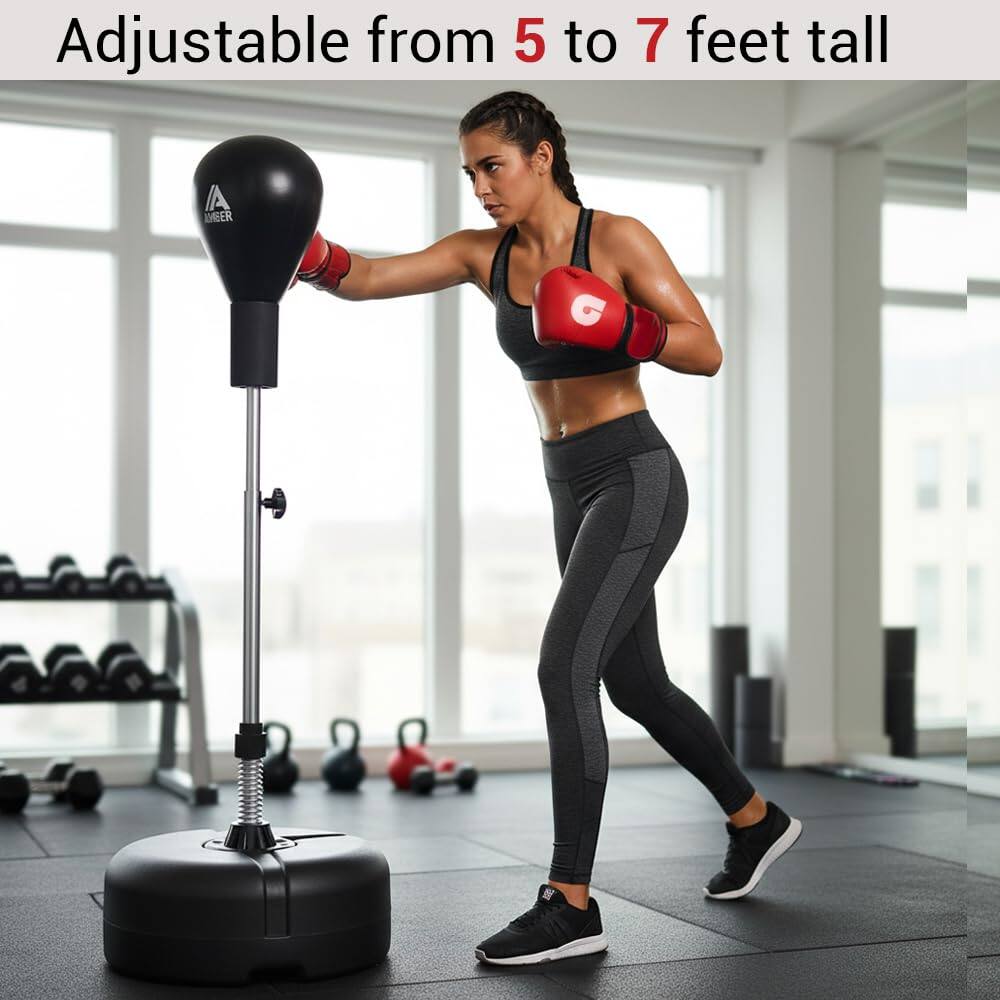 Adjustable from 5 to 7 feet tall