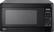 Front. LG - 1.1 Cu. Ft. Mid-Size Microwave - Smooth Black.