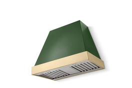 AGA - 36 inches - Externally Vented - Wall Range Hood - Cornwall Green