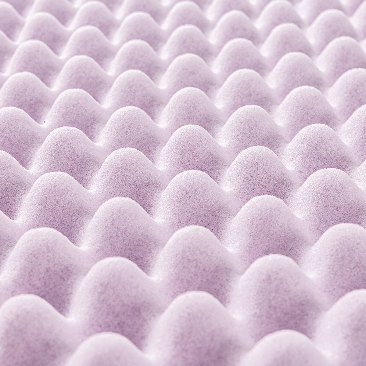 Alt View 1. Bestier - 4 Inch Egg Crate Memory Foam Mattress Topper, Cooling Gel Infused Foam Mattress Topper for Pressure Relief Bed Topper - Queen.