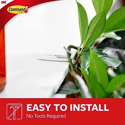 3M Command  
EASY TO INSTALL  
No Tools Required