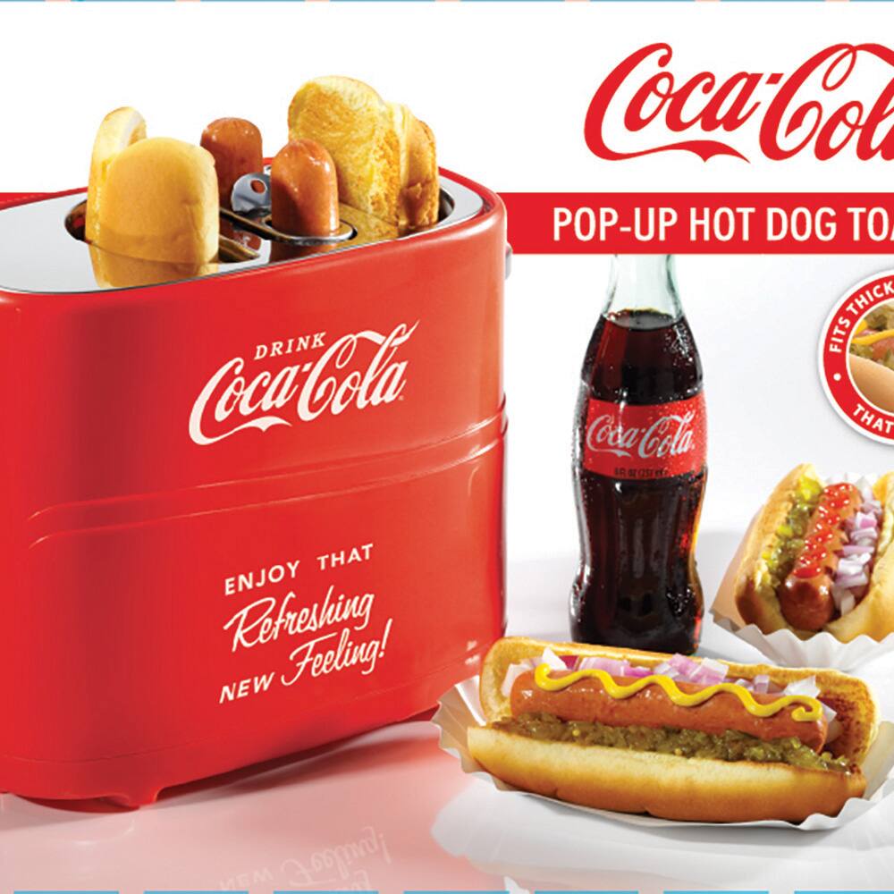 Coca-Cola POP-UP HOT DOG TO THICK DRINK FITS Coca-Cola Coca-Cola THAT ENJOY Refreshing Feeling! NEW