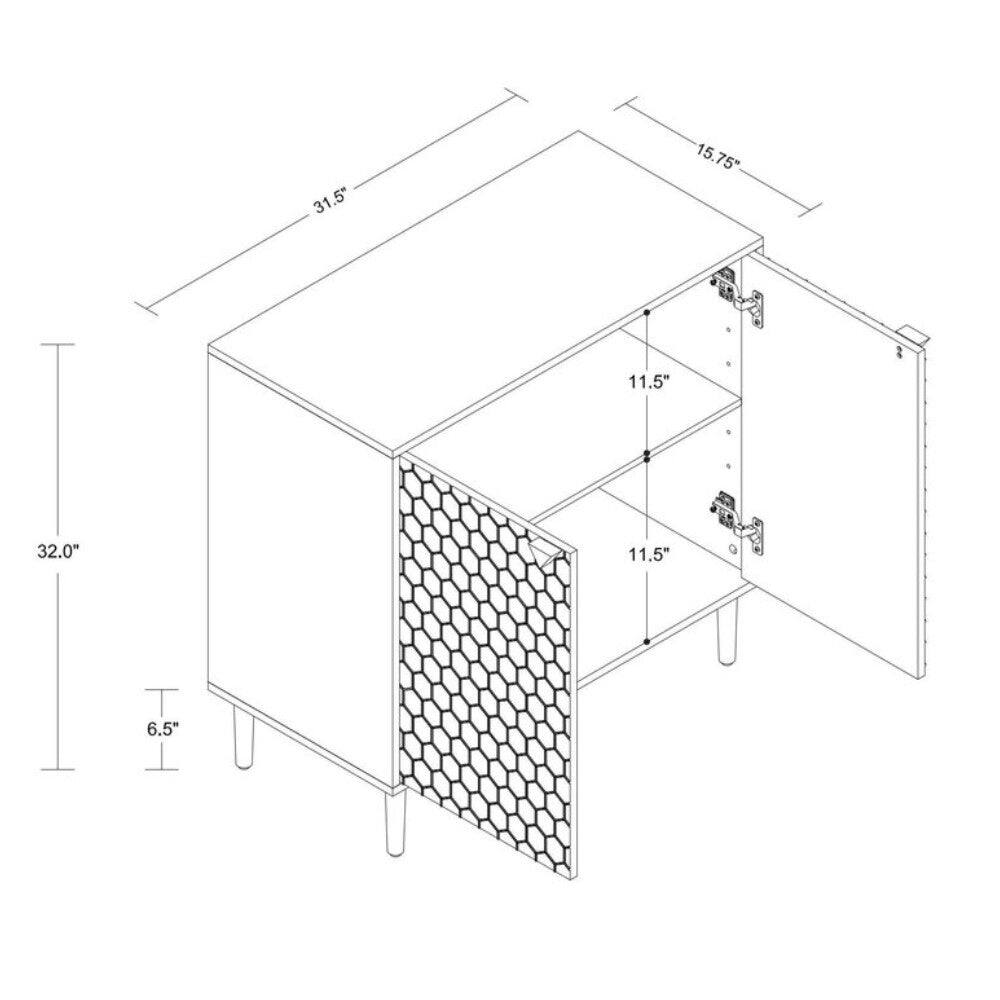 32.0" 31.5" 15.75" 11.5" 11.5" 6.5"