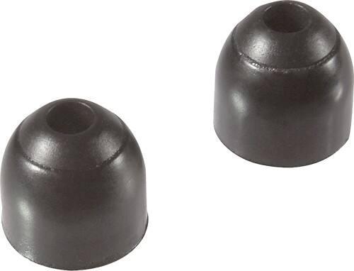 Front Standard. Monster - Foam SuperTips (Small-to-Medium) (6-Pack) - Black.