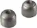 Front Standard. Monster - Foam SuperTips (Medium) (6-Pack) - Dark Gray.