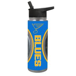Great American Products - St. Louis Blues 24oz. Jr. Thirst Game Puck Hydration Bottle - Black
