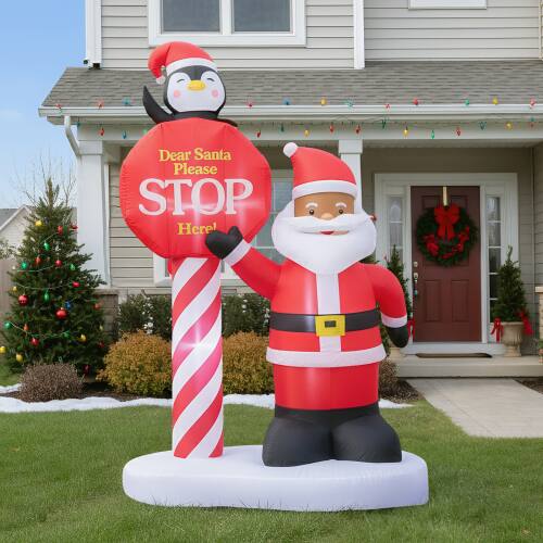 Dear Santa  
Please STOP Here!