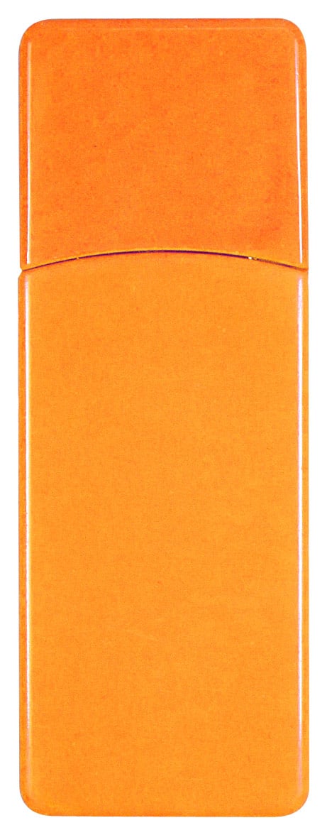 Front. EMTEC - Swivel Series 8GB USB 2.0 Flash Drive - Solid Orange.