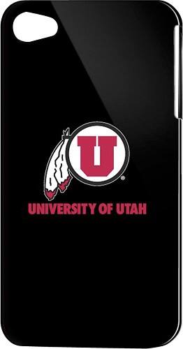 Front Standard. Tribeca - Utah Hard Shell Case for Apple® iPhone® 4 - Black.