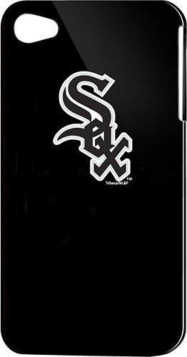  Tribeca - Chicago White Sox Hard Shell Case for Apple® iPhone® 4 - Black