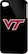 Front Standard. Tribeca - Virginia Tech Hard Shell Case for Apple® iPhone® 4 - Black.