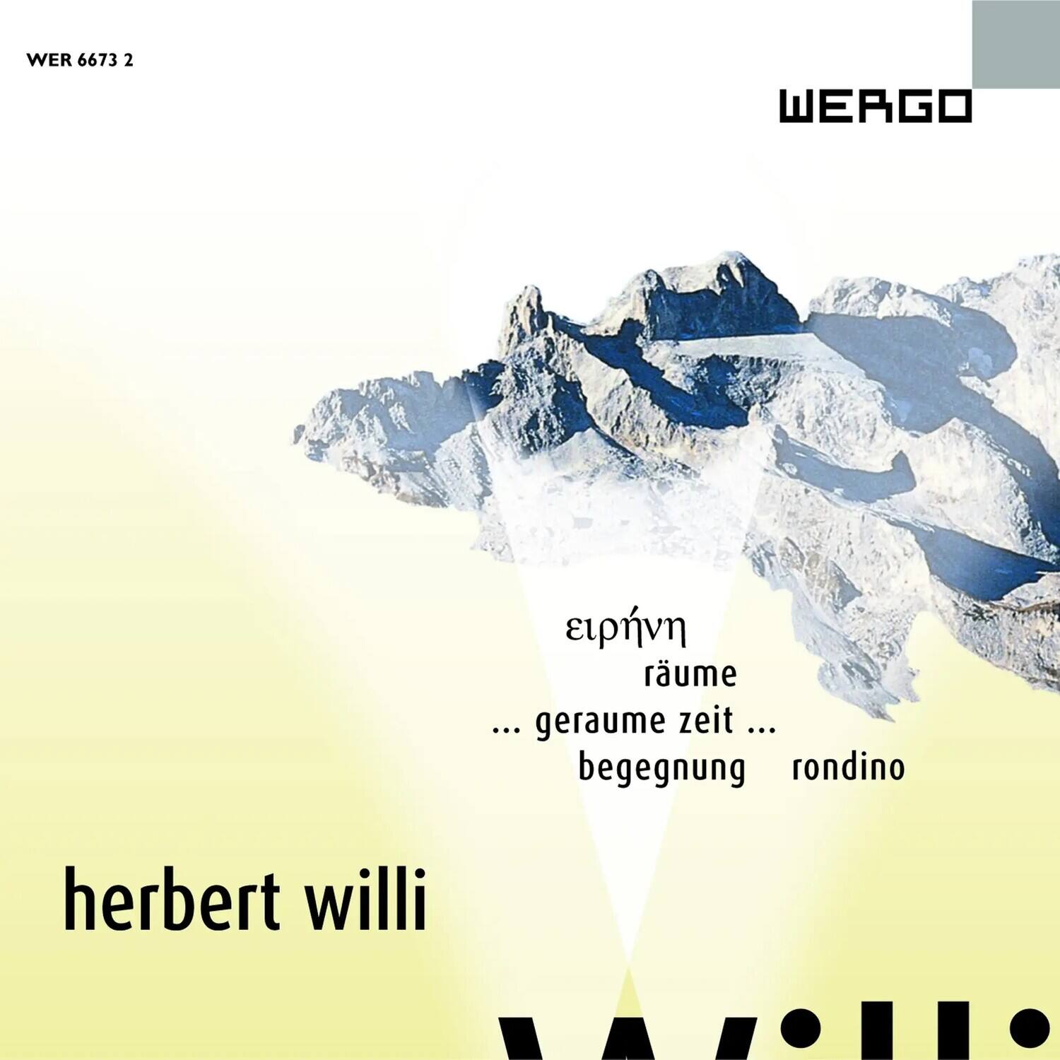 Various Artists - Willi: Eirene - Raume - Geraume Zeit / Various   - COMPACT DISCS [CD] price history on PriceWatchPro