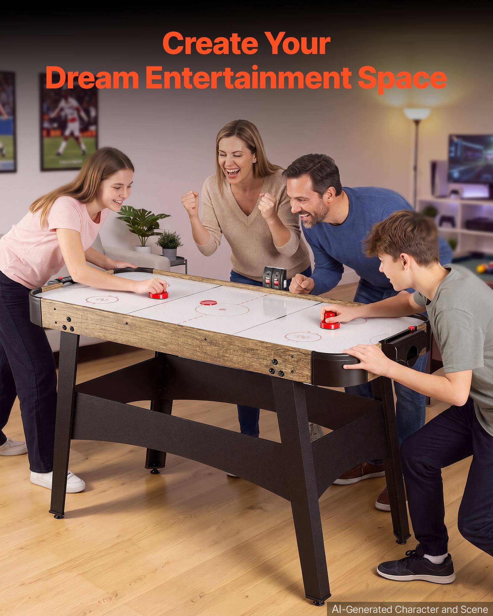 Create Your Dream Entertainment Space

AI-Generated Character and Scene