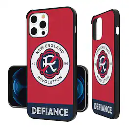 Keyscaper - MLS - New England Revolution Bump Case with 8.2ft Drop Protection - 15 Pro - Multicolor
