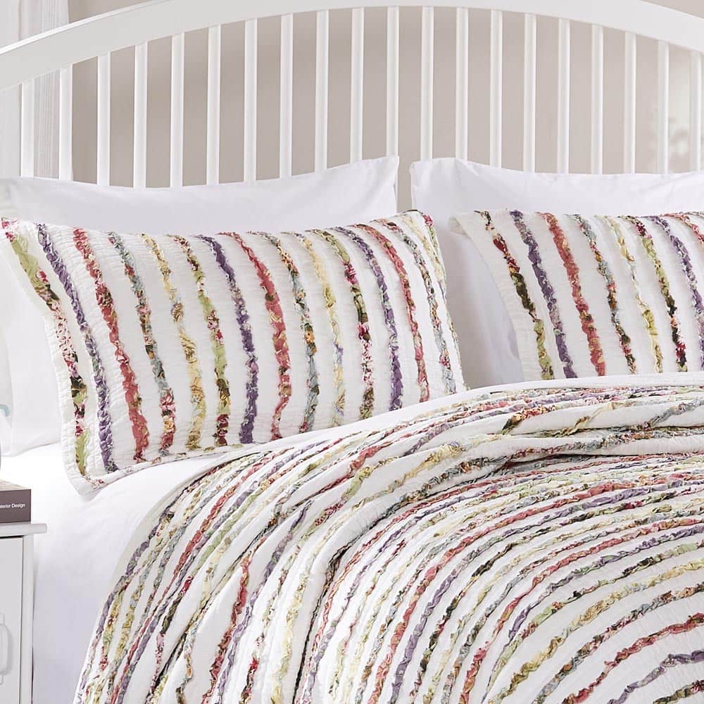 BreeBe - Bella Ruffle Sham Standard - Multi