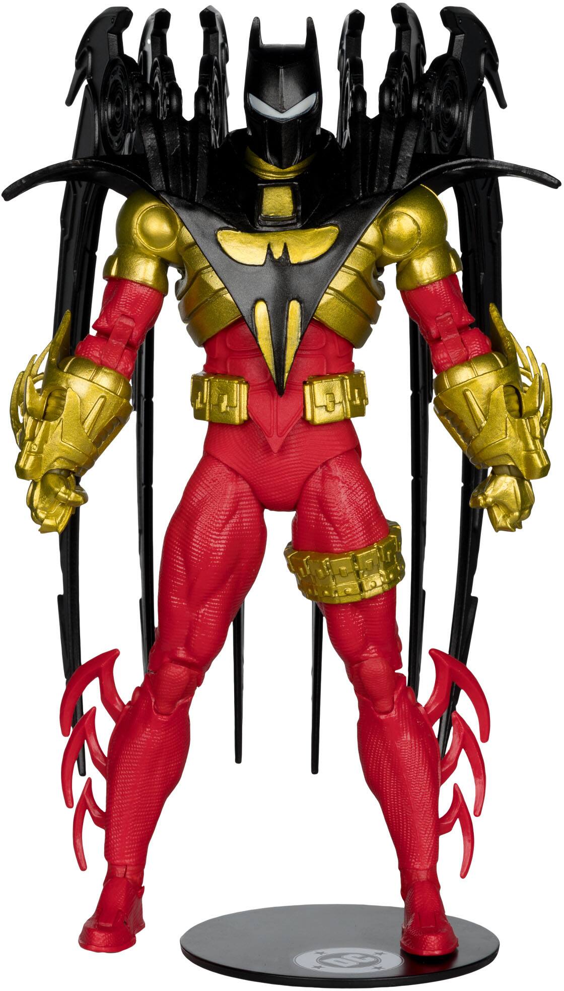 Back. McFarlane Toys - DC Multiverse Azrael Batman (Knightquest) 7.6" Action Figure.