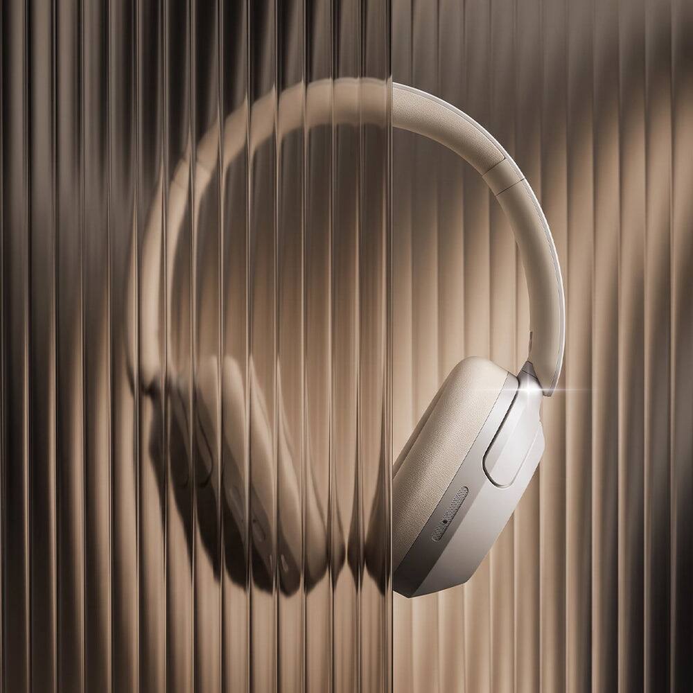 Back. Cubitt - Cubitt Power Headphones with Hybrid ANC, Bluetooth 5.4, 60H Playtime, Auto-Pause, Low Latency - Champagne.