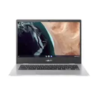 ASUS - CX1 Flip 2-in-1 14" Touchscreen Chromebook - Intel Celeron N4500 with 8GB Memory - 64GB eMMC - Transparent Silver - Front_Zoom