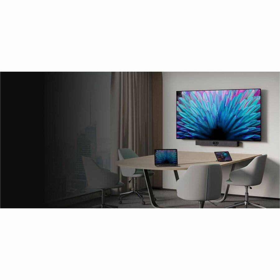 Alt View 1. Yealink - Yealink MeetingBar A25 Video Conference Equipment - For Video Conferencing, Meeting Room - 3840 x 2160 Video (Live) - Black.