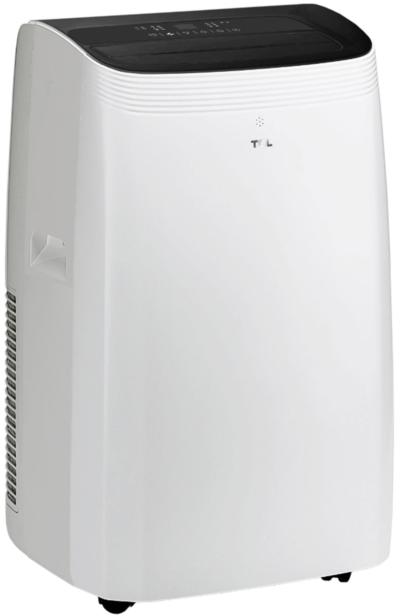 Alt View 19. TCL - 450 Sq. Ft. 10,000 BTU Q-Series Ultra-Quiet Dual Hose Inverter Smart Portable Air Conditioner - White.