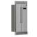 Left. Forno Appliances - Salerno 15.6 Cu. Ft. Counter-Depth Side-by-Side Refrigerator with Decorative Grill Trim - Stainless Steel VCM.