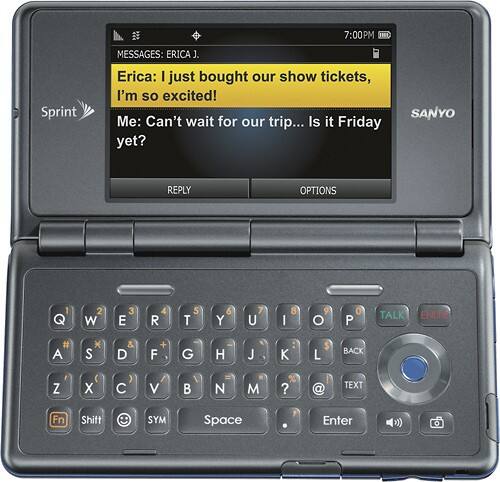 Best Buy: Sanyo Innuendo Mobile Phone Blue (Sprint) SCP6780KIT