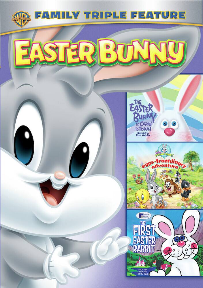 Front. Easter Bunny Triple Feature - DVD.