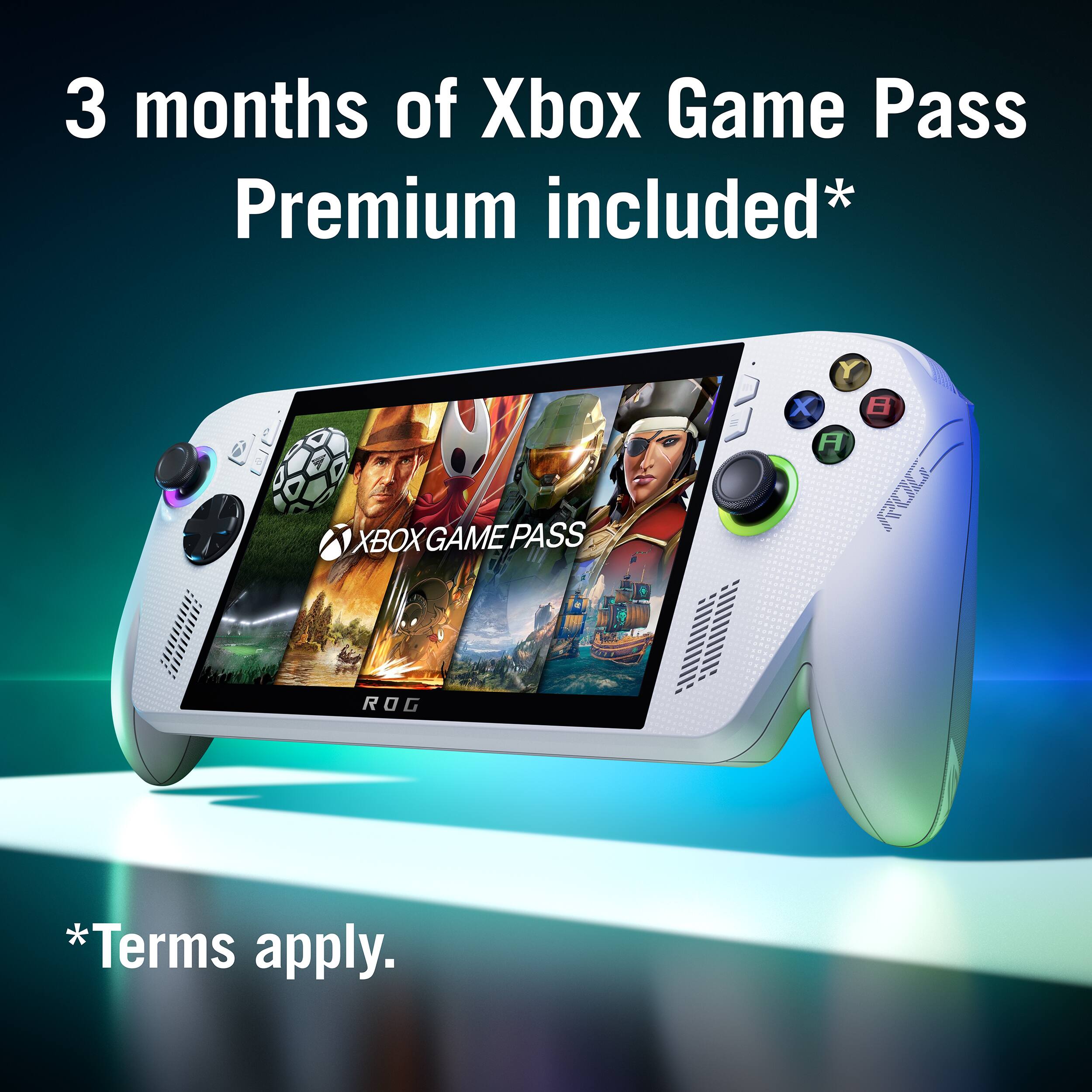 3 months of Xbox Game Pass Premium included*

XBOX GAME PASS

*Terms apply.