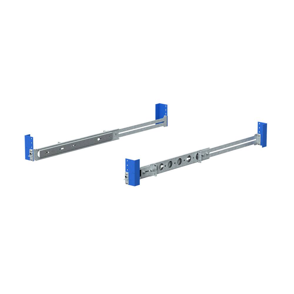 Alt View 1. RackSolutions - RackSolutions 1U Raven 190-A Rail for HPE - Black.