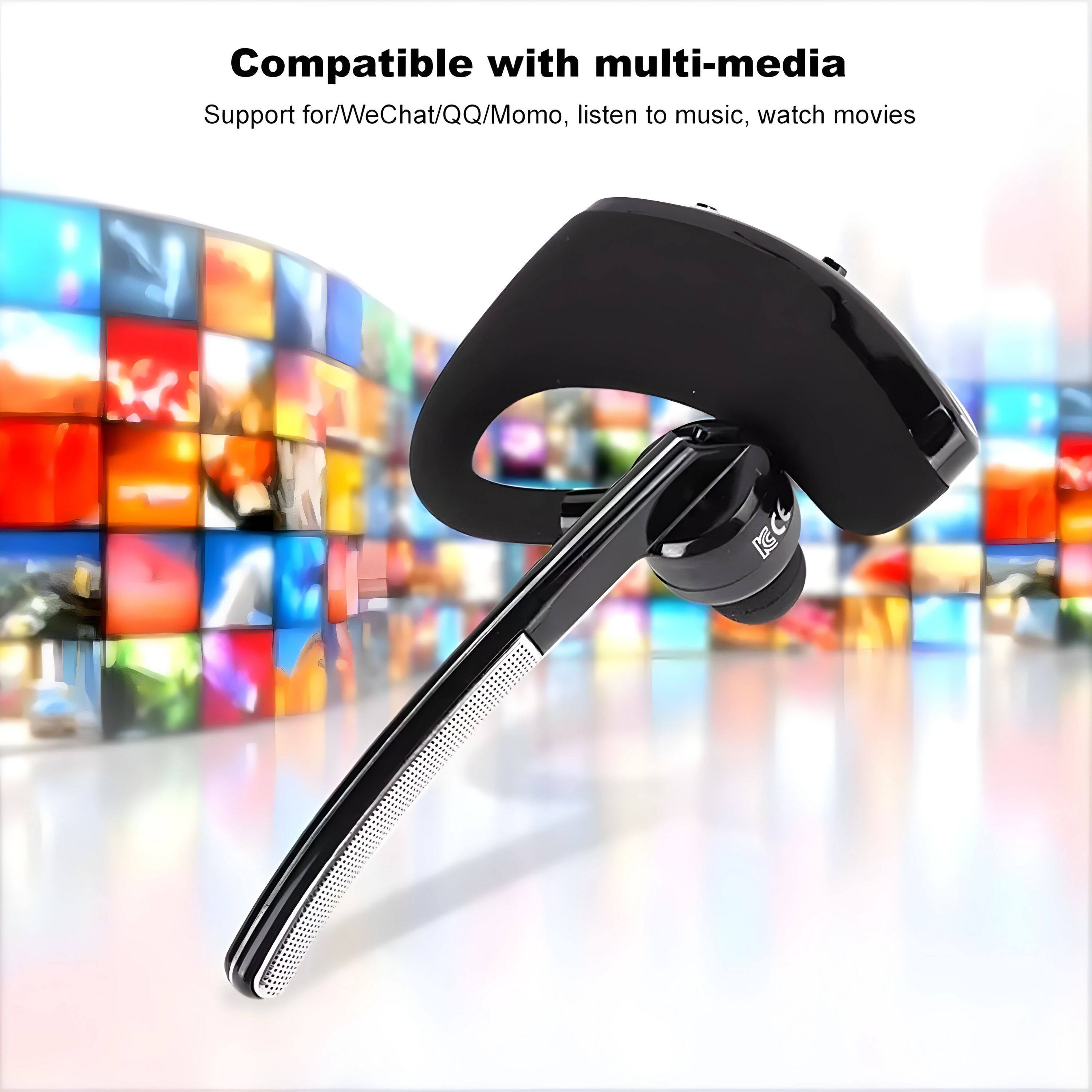 Compatible with multi-media  
Support for WeChat/QQ/Momo, listen to music, watch movies