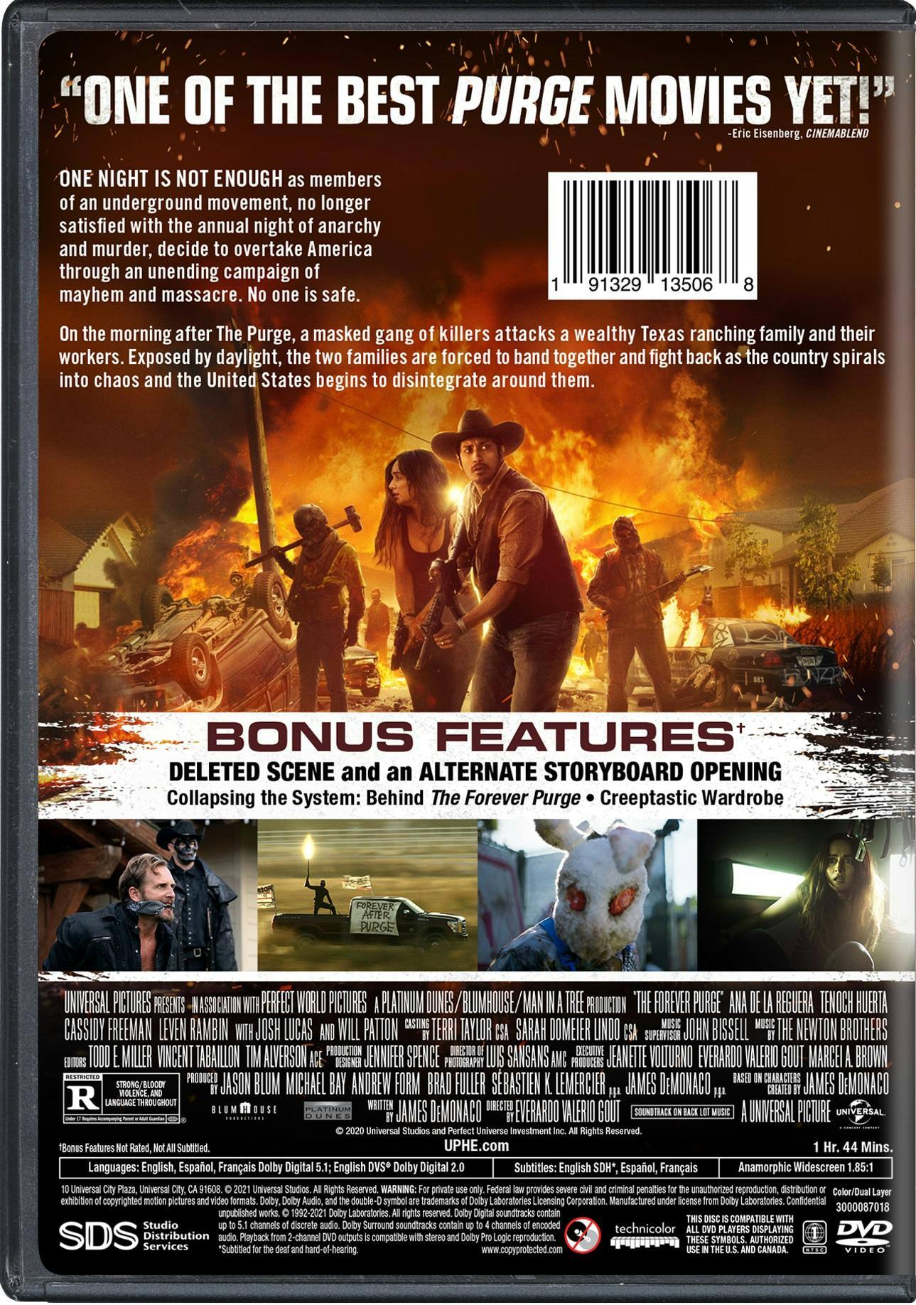 Back. The Forever Purge [DVD].