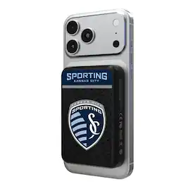 Keyscaper - Sporting Kansas City 5000mAh Wireless Mag Power Bank - Multicolor
