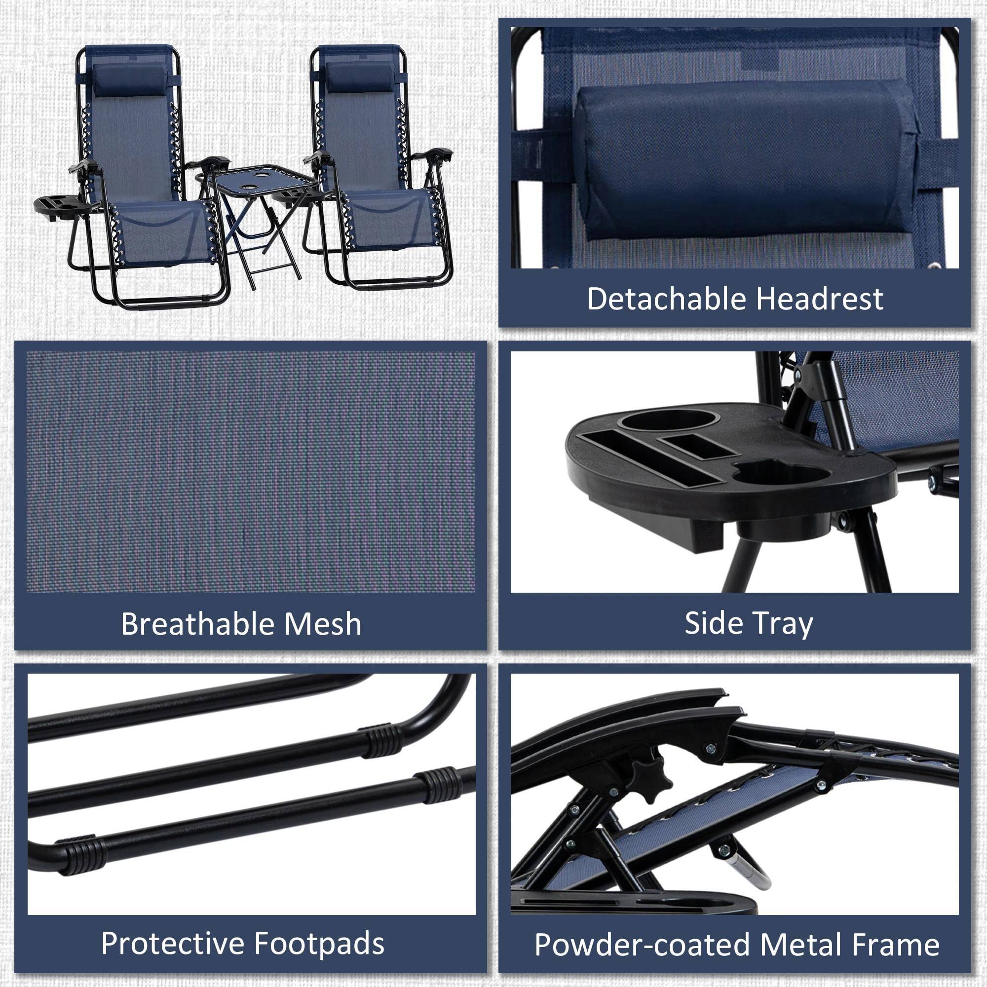 - Detachable Headrest
- Breathable Mesh
- Side Tray
- Protective Footpads
- Powder-coated Metal Frame
