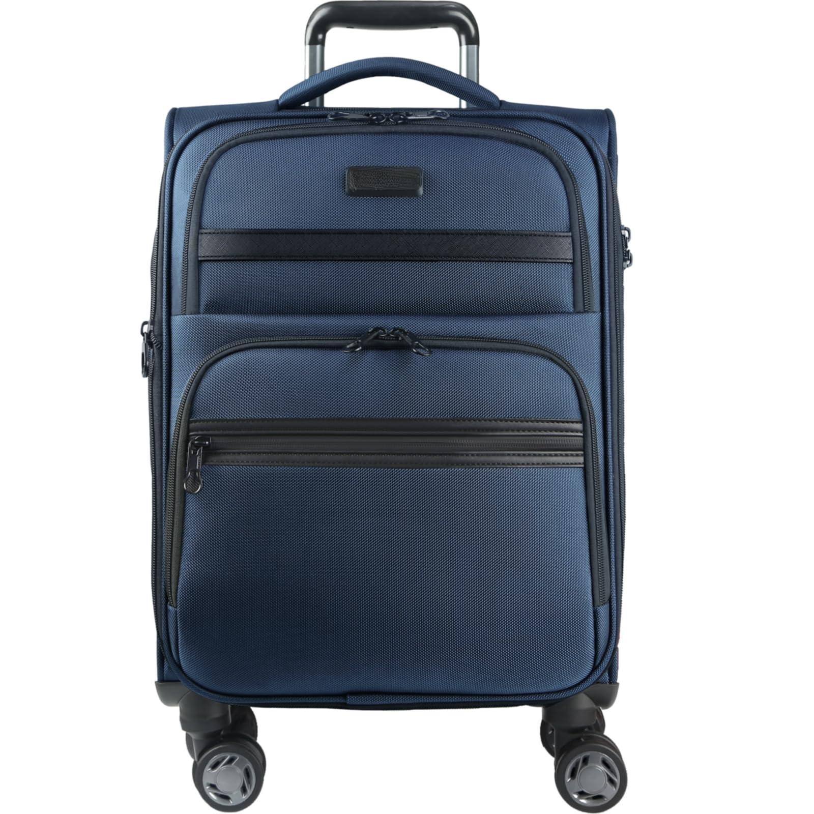 Dapper Styles Softside Expandable Carry On Luggage great balance size ...