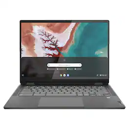 Lenovo - Refurbished Excellent - Flex5 Chrome 14IAU 14" Touch Chromebooks i5-1235U 8GB RAM 256GB Chrome OS - Storm Grey