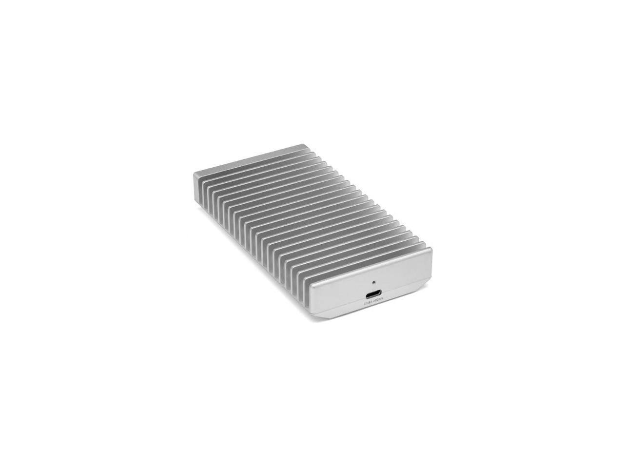 Alt View 3. OWC - OWC Express 1M2 Portable NVMe SSD USB4 (Thunderbolt/USB-C, Aluminum Enclosure Only).