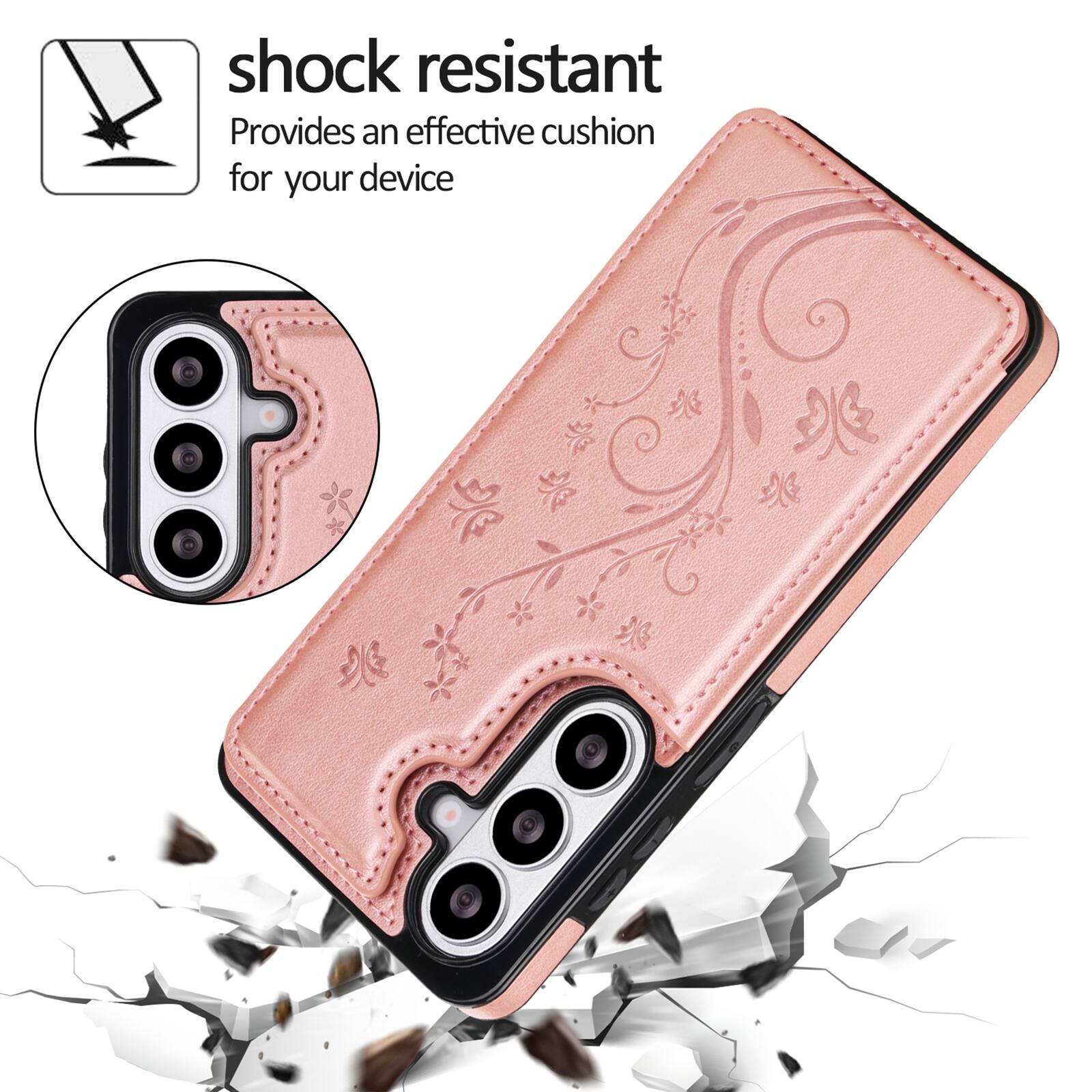 Shock resistant  
Provides an effective cushion for your device