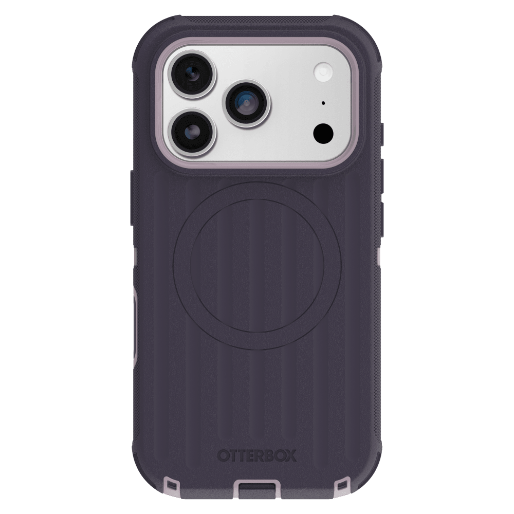 Alt View 1. OtterBox - Defender Pro MagSafe Case for Apple iPhone 18 Pro / 17 Pro - Purple.