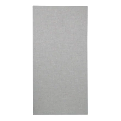 Front. ATS Acoustics - High-Performance Acoustic Panel with Sona Fabric, Fire Rated, 24" x 48" x 2" - Platinum.