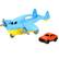 Front. Green Toys - Green Toys: Cargo Plane - Blue, Play Vehicle, Indoor & Outdoor, Kids Ages 3+.